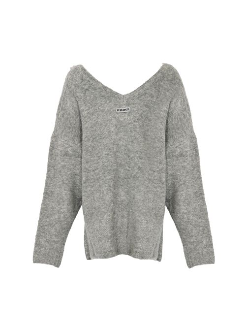 Maglione Dancing in misto lana con ricamo gioiello PINKO | 105947 A2YEII2